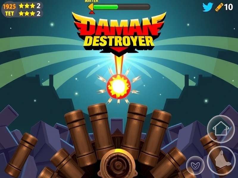 Daman Destroyer Gameplay Screenshot
